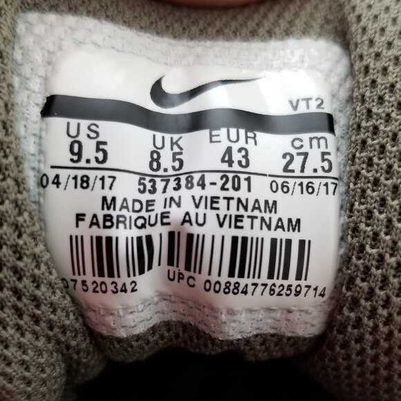 Nike Air Max 90 Neutral Olive Sequoia Men Size 9.5 Retro Streetwear - Picture 7 of 7